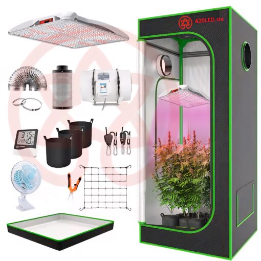 420LED® TIPI Growset 80x80x180cm, 200 Watt CISSY