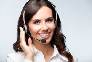 OSNING service frau am telefon