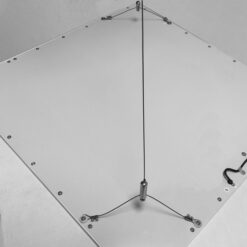 LED Bürobeleuchtung MANDY Seilabhängung, Pendelset für MARIA, 2er Set