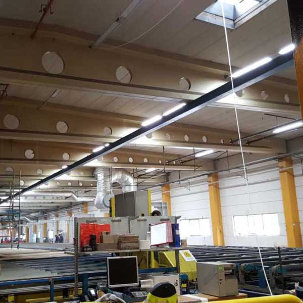 tlb1111_8 Bürolampe LED Feuchtraumleuchte FIBRA 120, IP65