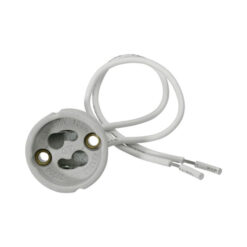 Büroleuchten GU10-Fassung, Fassung mit Drähten, GU10 max. 50W, 230V