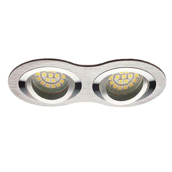 tlb1610 LED Bürolampe SAIDI II, EINBAU-Strahler, 2x max 50W, MR16, GU5,3