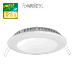 LED Büroleuchte OLAF LED 24W EINBAU Downlight Round 4500K