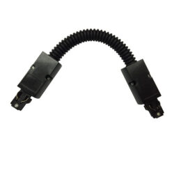 LED Bürolampe 3 Phasen Flex-Verbinder 230V, schwarz