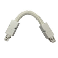 Büroleuchten 3 Phasen Flex-Verbinder 230V, weiss