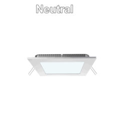 LED Büroleuchten ALEX LED 6W EINBAU Downlight Square 3000K