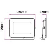 Bürolampe Aussenleuchten, FORTE LED, 50W, SMD LED, 4250lm, 4500K,